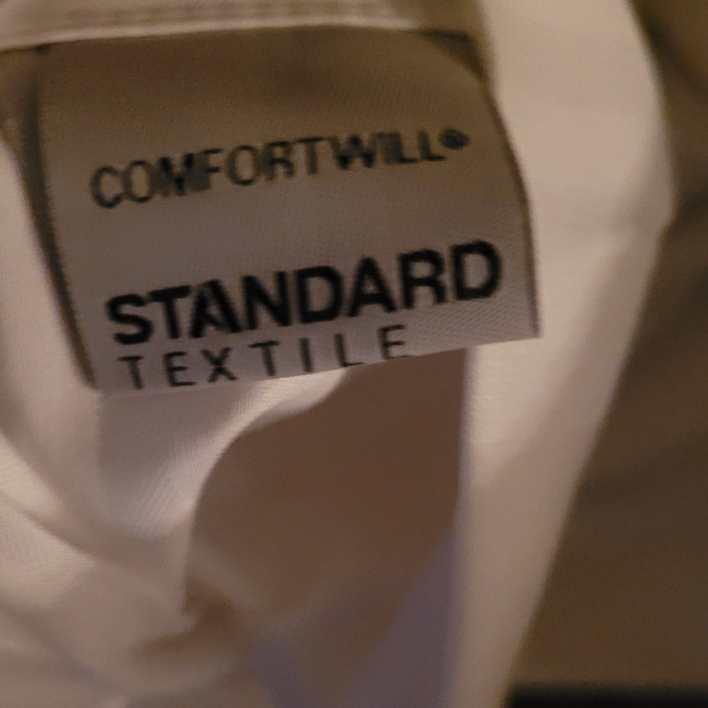 ComforTwill White Tone 90 x 120 Queen Flat NWOT - Picture 3 of 4